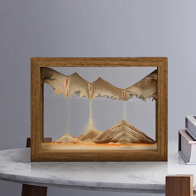 ZenFlow – Luxury Rotating Sand Decoration for a Calming Interior