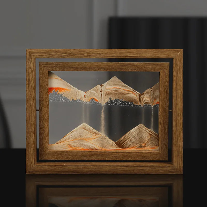 ZenFlow – Luxury Rotating Sand Decoration for a Calming Interior