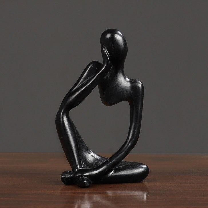 ArtMind – Minimalist Thinker Sculpture with Modern Elegance