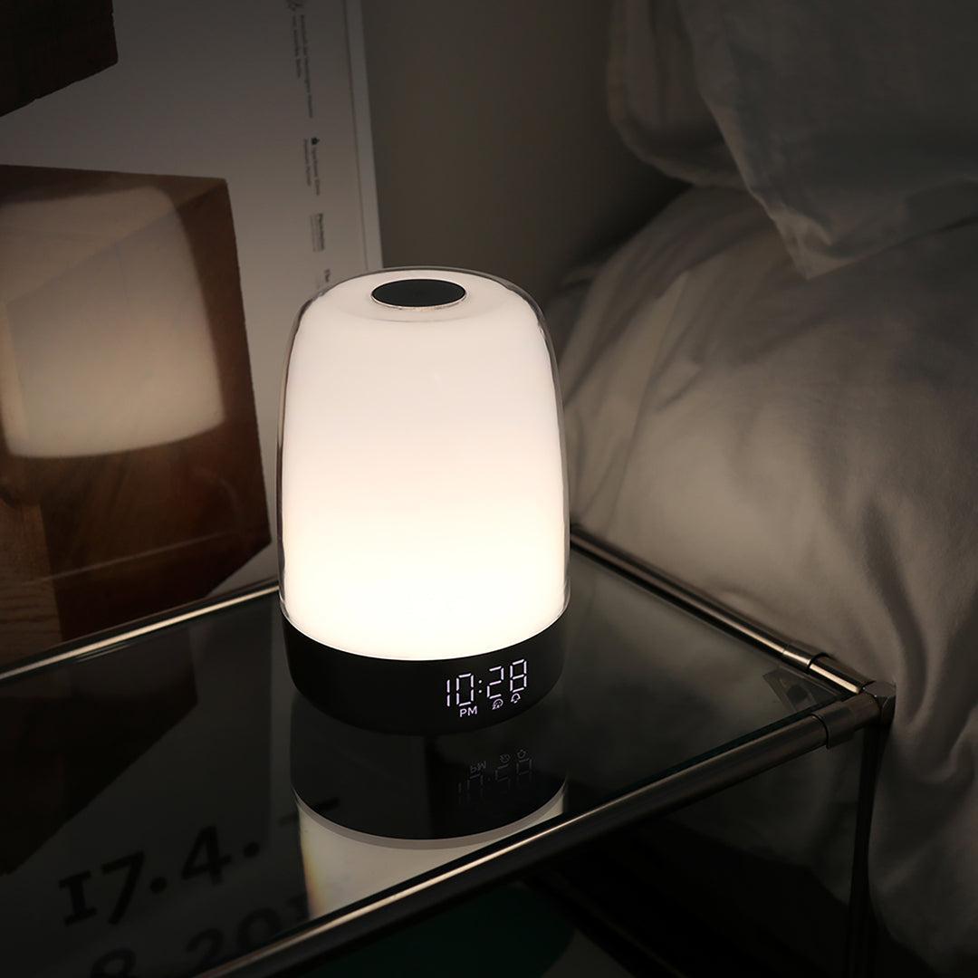 Wake-Up Light Alarm Clock with Sunrise Simulation and Dimmable Light
