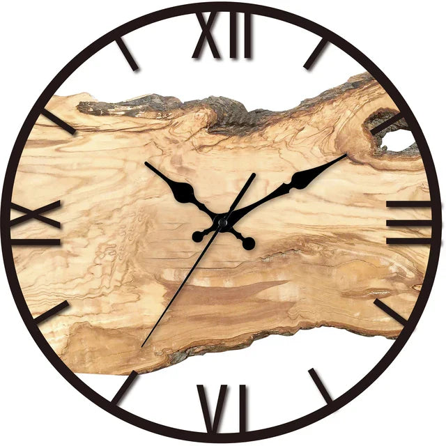 LumiVista – Stylish Transparent Wall Clock with Minimalist Design for a Modern Interior