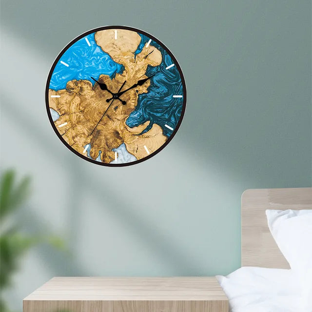 LumiVista – Stylish Transparent Wall Clock with Minimalist Design for a Modern Interior