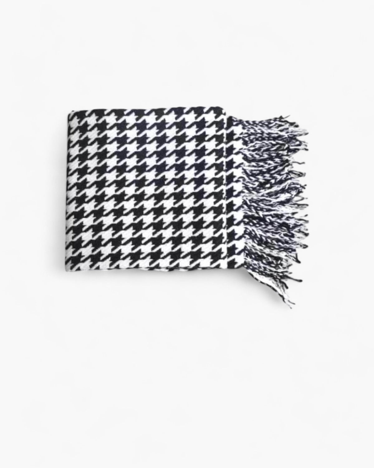 Étoile Noir – Luxury Houndstooth Plaid with Timeless Elegance