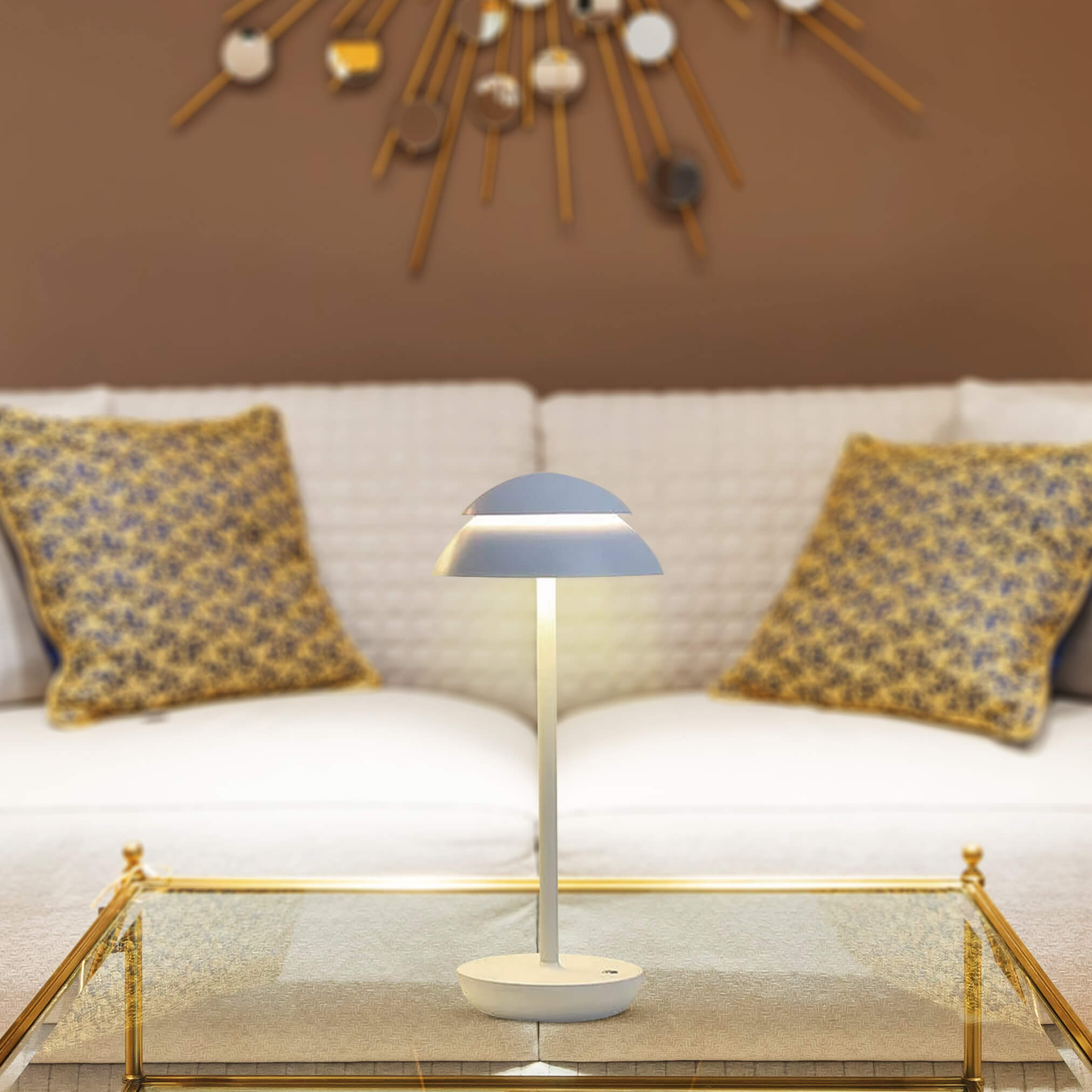 LumiVita – Luxe Wireless Table Lamp with Atmospheric Lighting