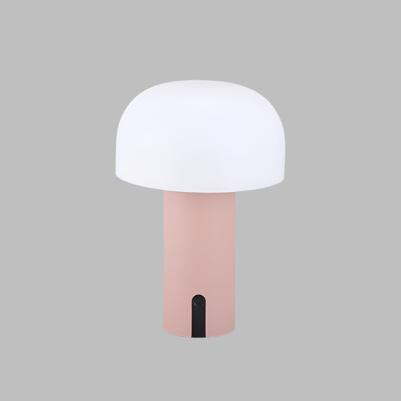 EuroGlow – Table Lamp with Elegant Mushroom Design and Dimmable Function