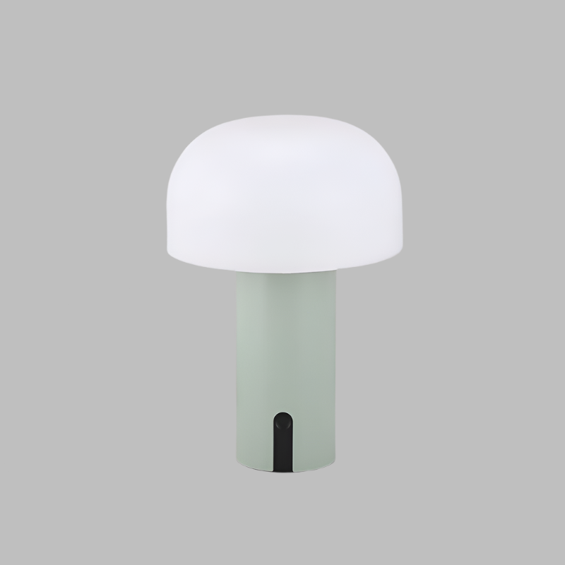 EuroGlow – Table Lamp with Elegant Mushroom Design and Dimmable Function