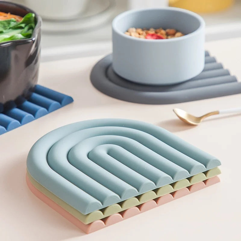 Lunora – Silicone Onderzetter Set met Hittebestendige Bescherming