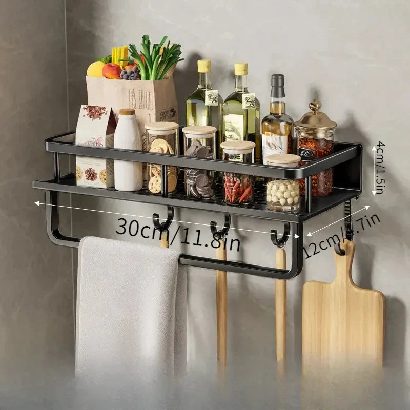 KitchenStyle – Elegant Wall Shelf for an Organized Kitchen