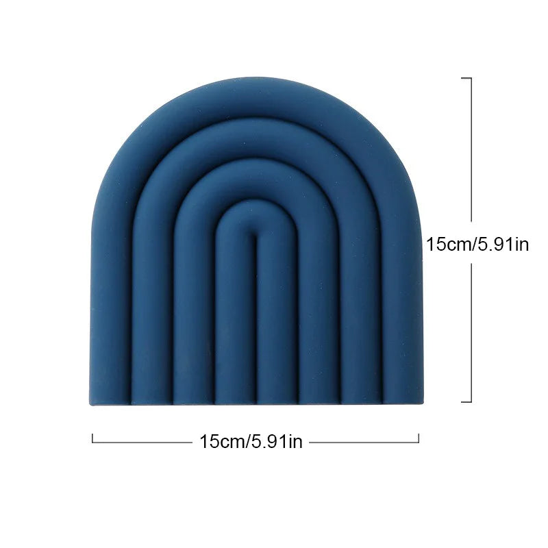 Lunora – Silicone Onderzetter Set met Hittebestendige Bescherming