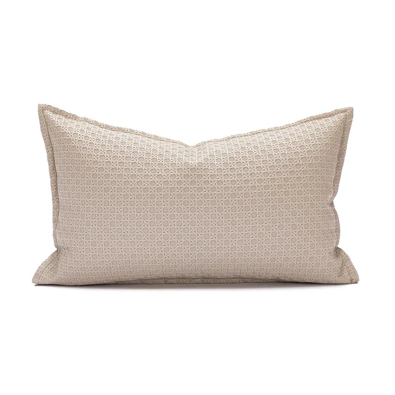 LuxeVibes – Faux Leather Kussenhoes in Luxe Design voor Elegante Woonkamers