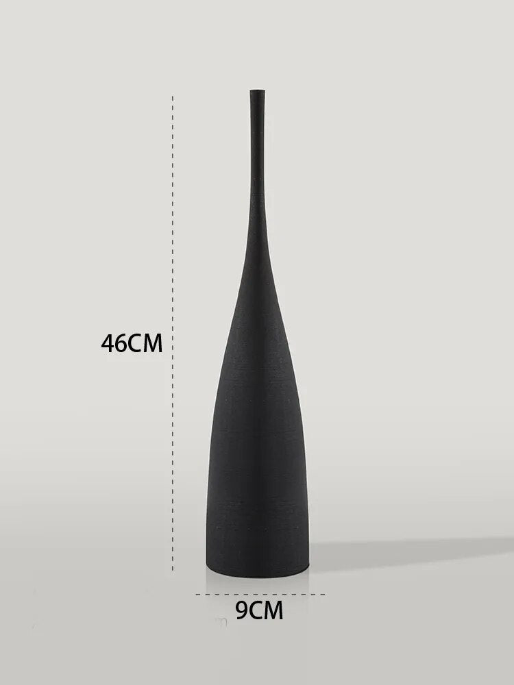 NordicForm – Scandinavian Minimalist Ceramic Vase with Timeless Elegance