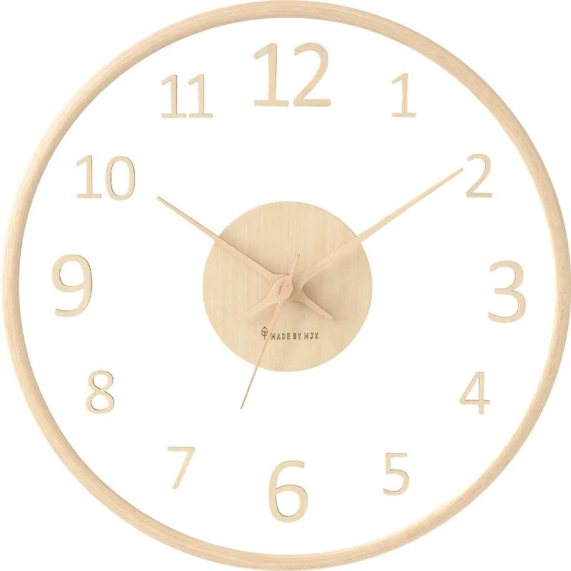 ClearTime – Minimalist Glass Wall Clock with Modern Look