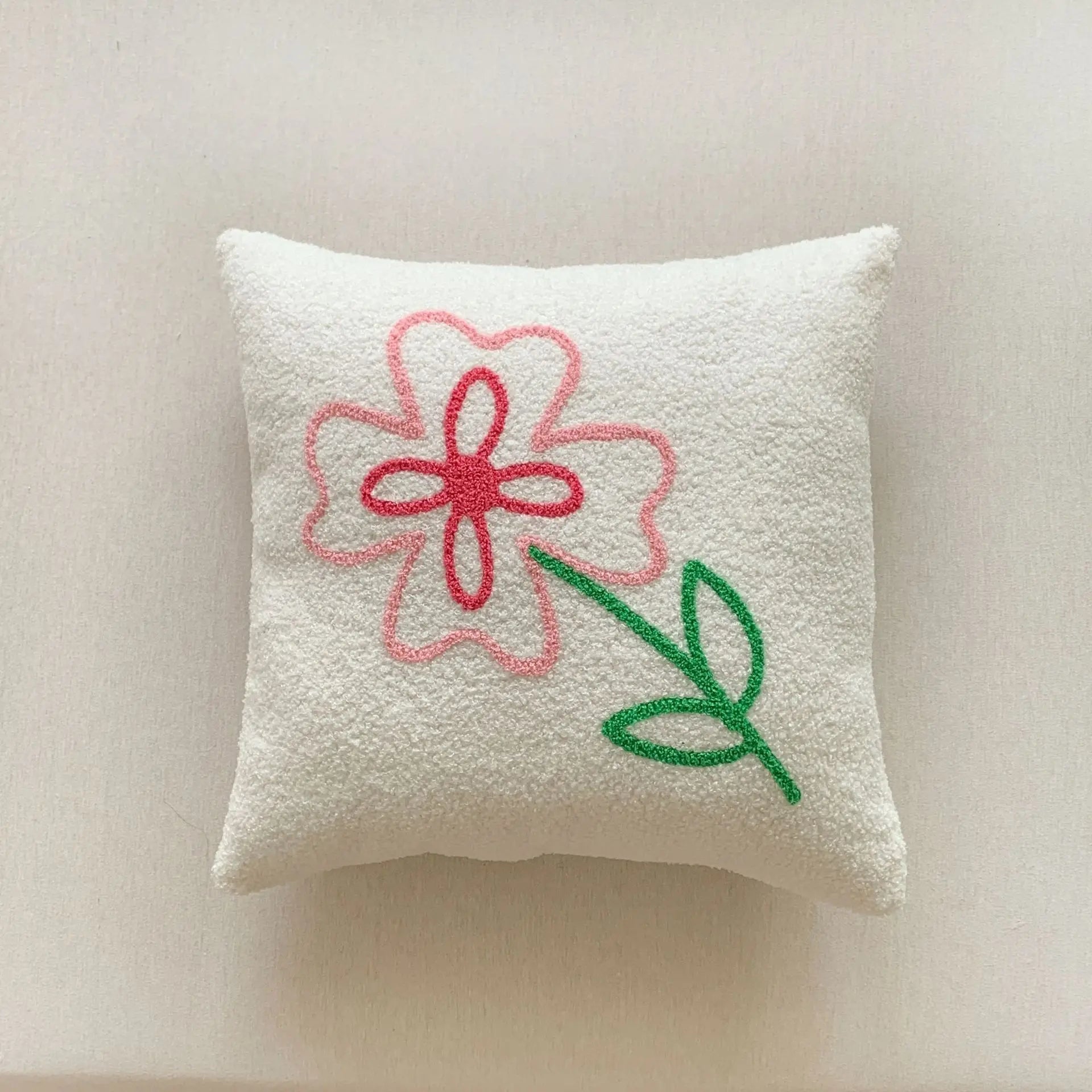 Soléa – Jacquard Kussenhoes met Verfijnd Zonnebloemmotief