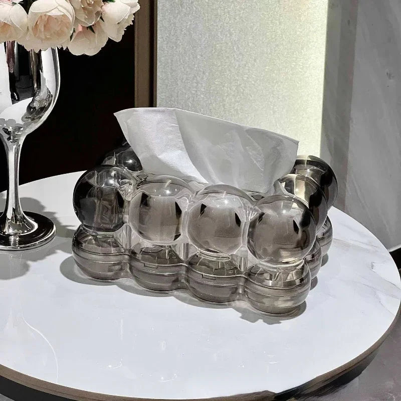 AuraForm – Sculptural Tissue Box with Modern Elegance