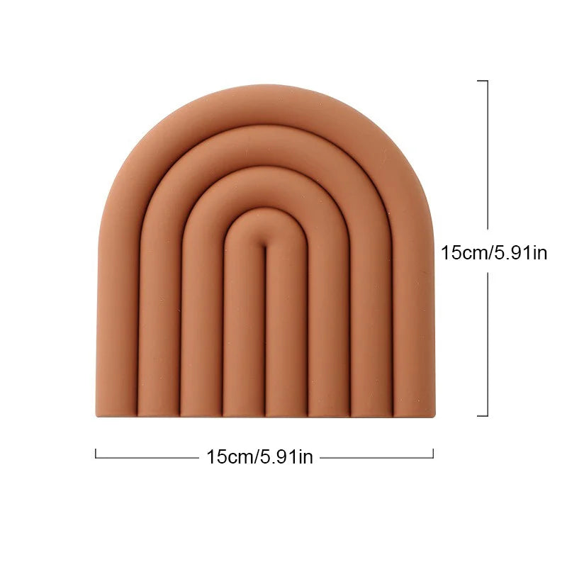 Lunora – Silicone Onderzetter Set met Hittebestendige Bescherming