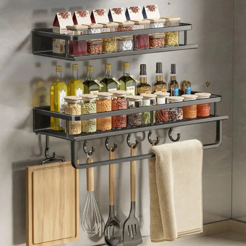 KitchenStyle – Elegant Wall Shelf for an Organized Kitchen