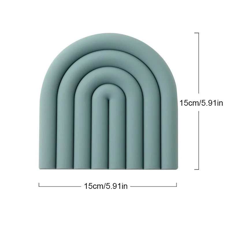 Lunora – Silicone Onderzetter Set met Hittebestendige Bescherming