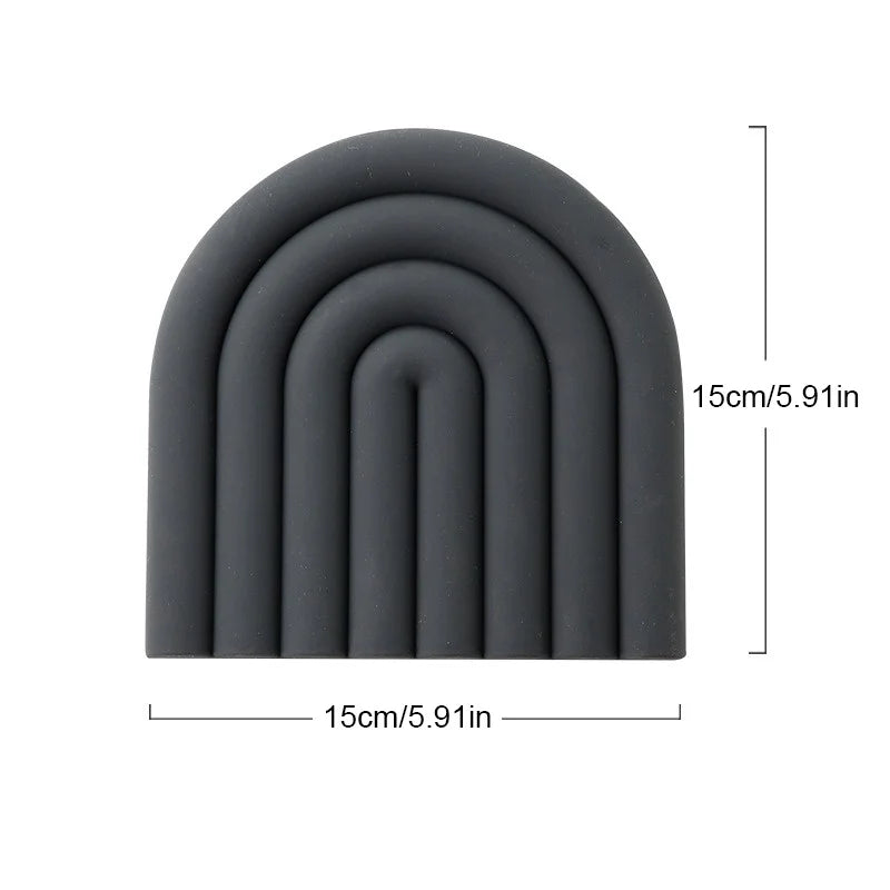 Lunora – Silicone Onderzetter Set met Hittebestendige Bescherming