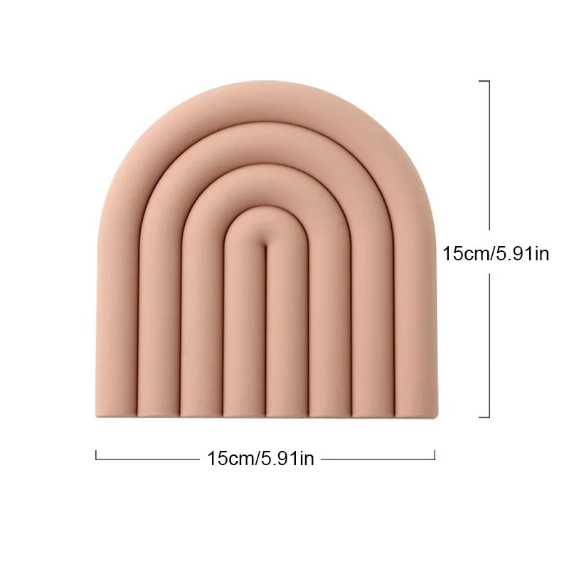 Lunora – Silicone Onderzetter Set met Hittebestendige Bescherming