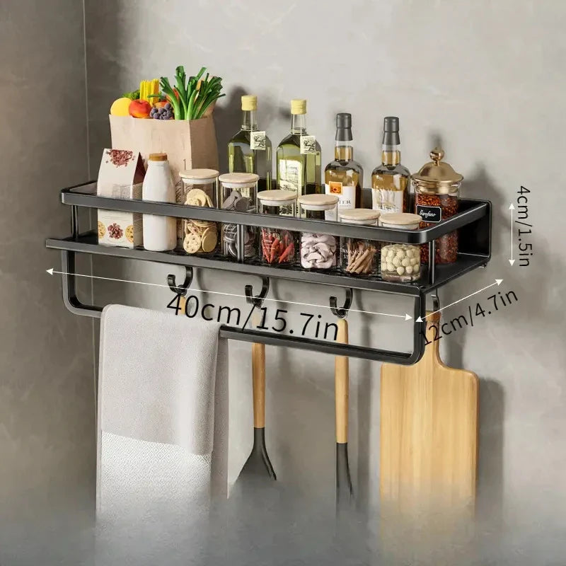 KitchenStyle – Elegant Wall Shelf for an Organized Kitchen