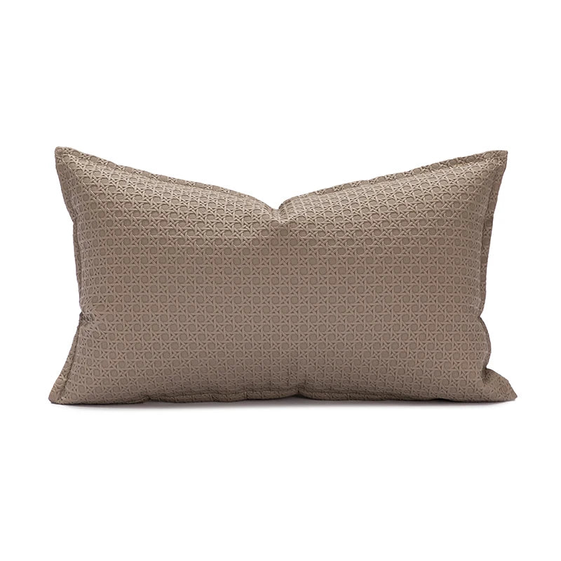 LuxeVibes – Faux Leather Kussenhoes in Luxe Design voor Elegante Woonkamers