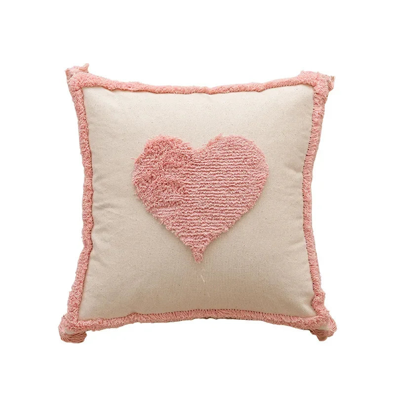 NordicVibes – Luxe Geometrische Tufted Kussenhoes voor Elegante Interieurs