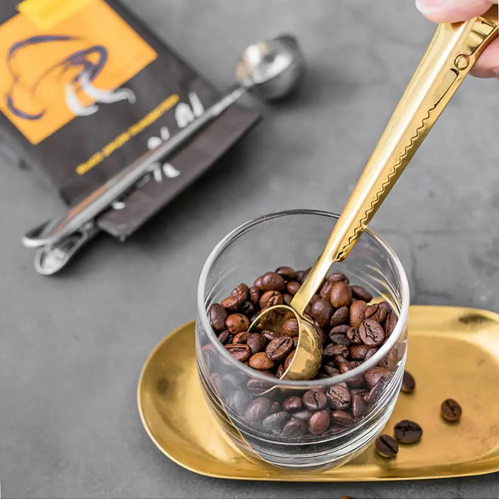 ClipCafé – Stylish Coffee Spoon with Practical Clip Design