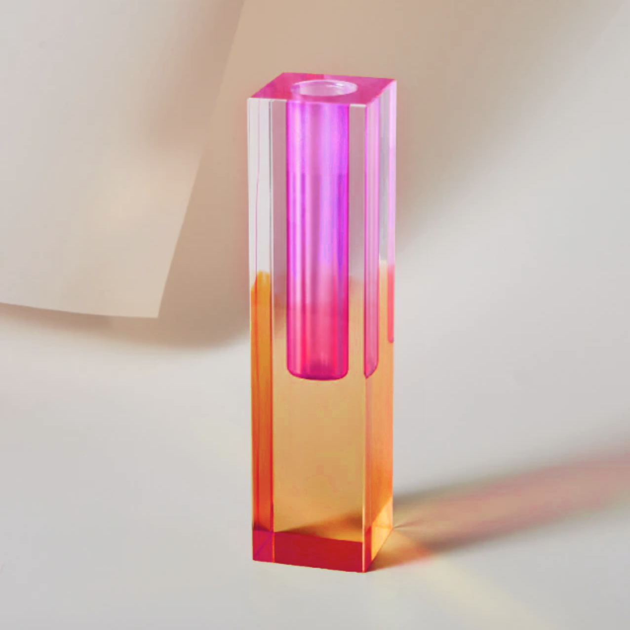 LumiForm – Prisma Acryl Vaas & Organizer met Modern Design