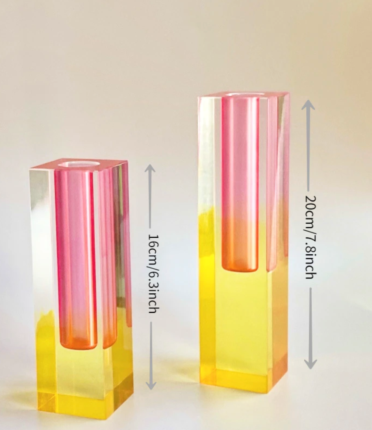 LumiForm – Prisma Acryl Vaas & Organizer met Modern Design