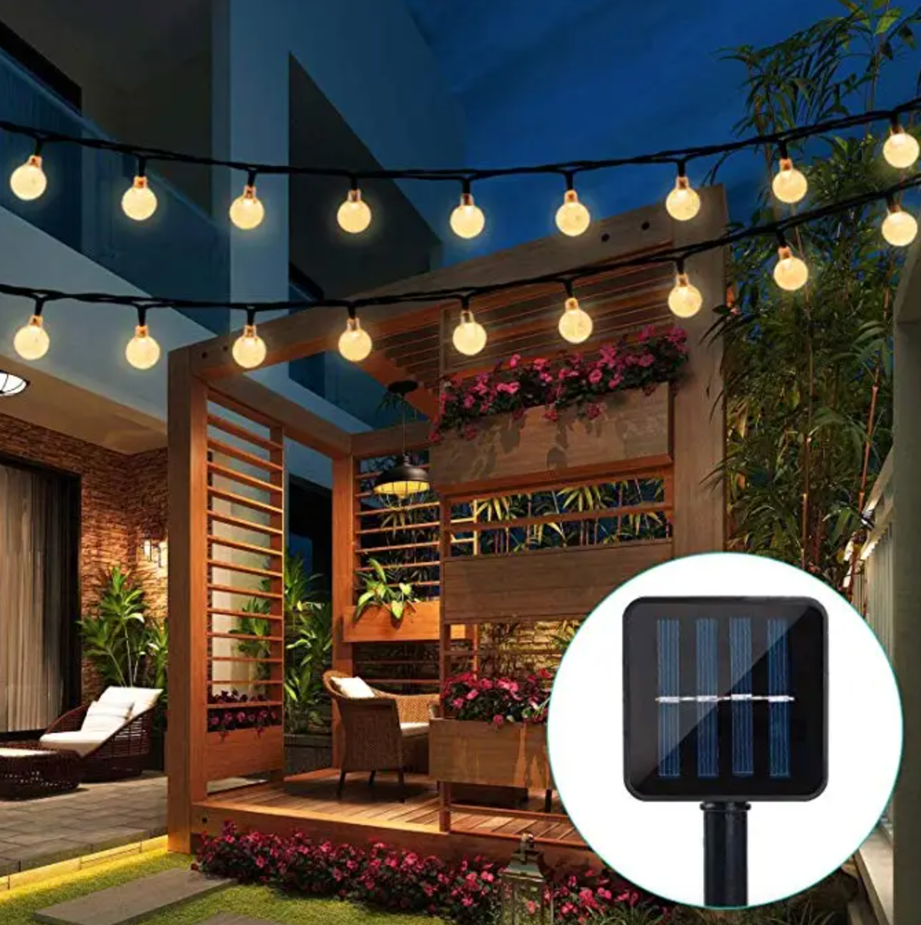 LumiTwinkle – Solar Twinkle Lights voor een Betoverend Exterieur