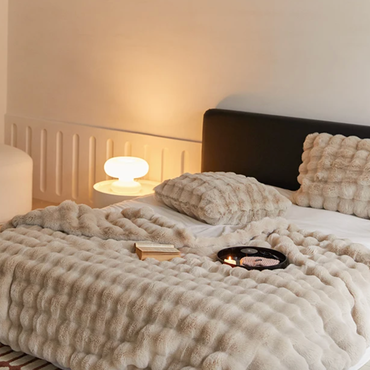 FurLuxe – Luxury Faux Fur Cushion Cover for Stylish Comfort
