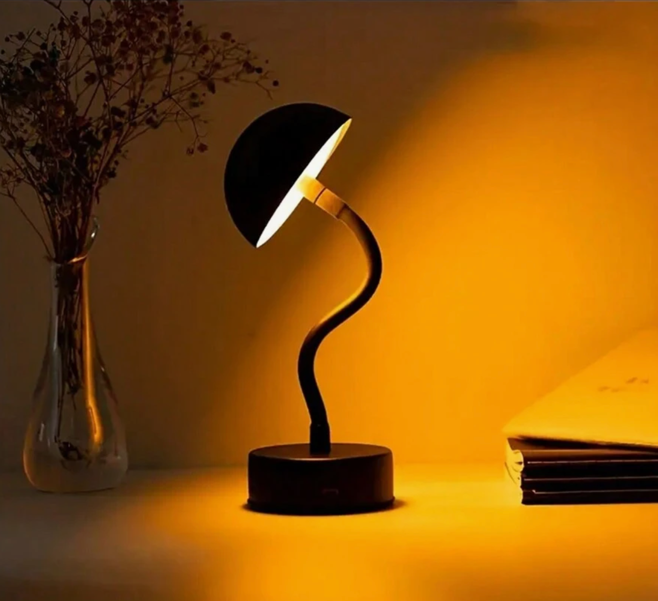 FlexLume – Modern Dimmable LED Table Lamp with Stylish Touch Design