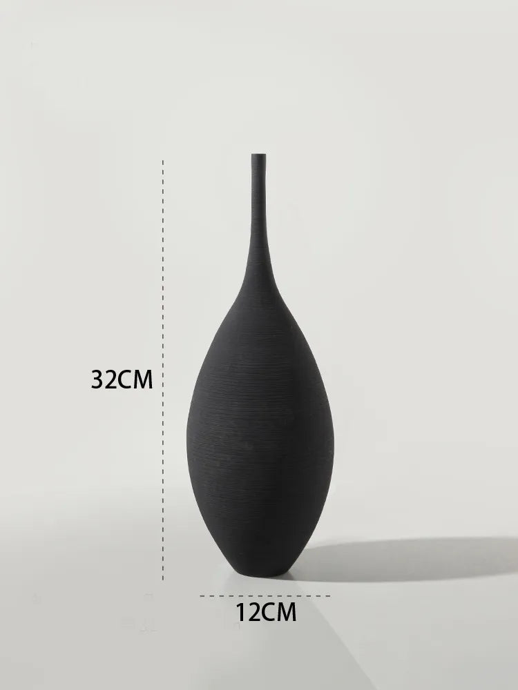 NordicForm – Scandinavian Minimalist Ceramic Vase with Timeless Elegance