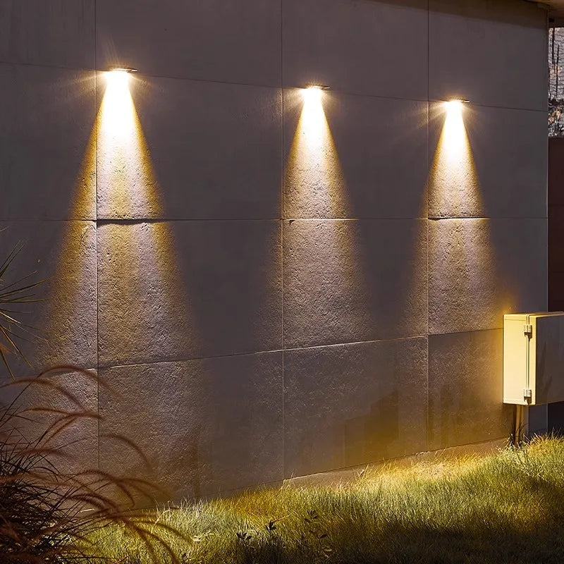 SolarLuxe – 2-Delige Solar Accentverlichting voor Elegante Buitenruimtes