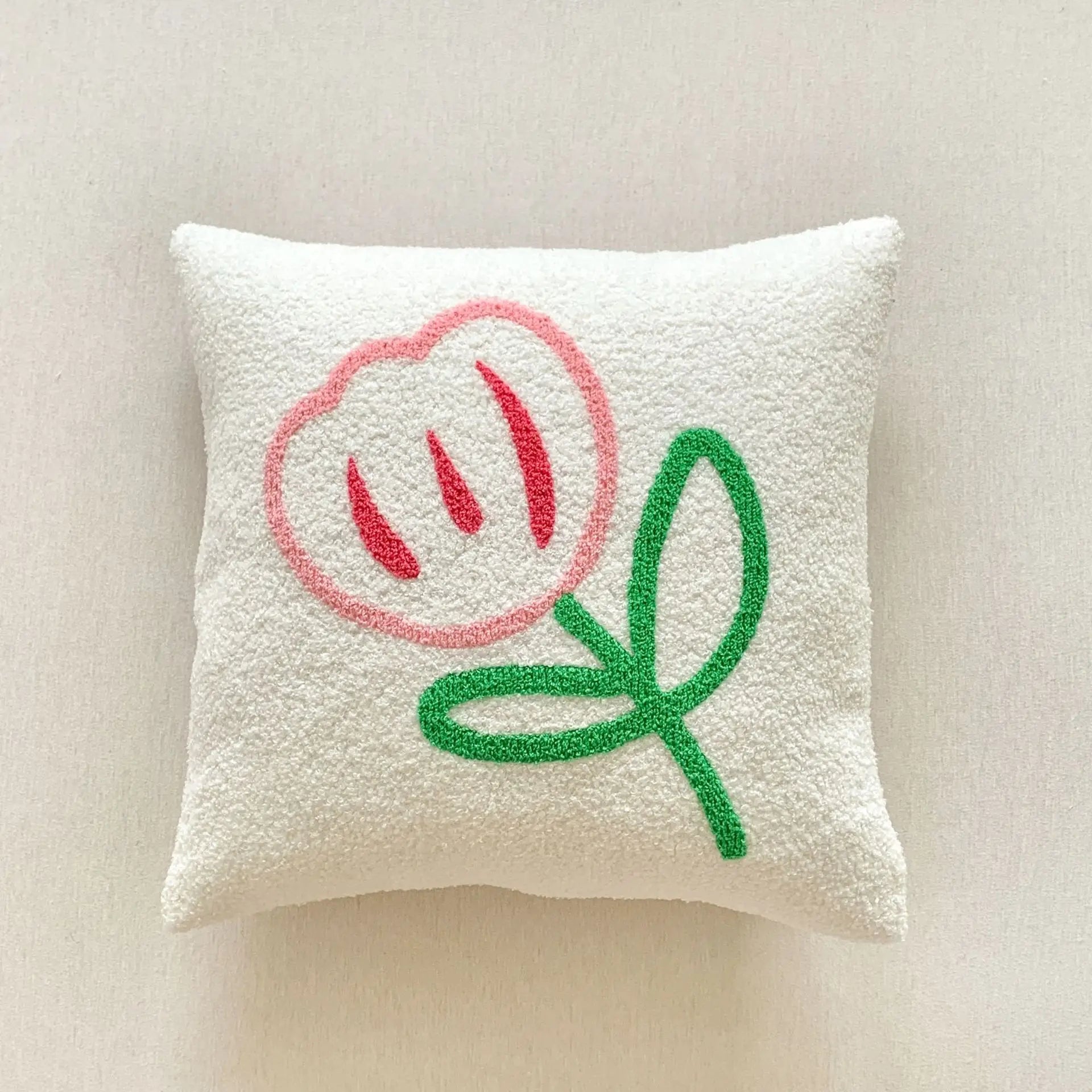 Soléa – Jacquard Kussenhoes met Verfijnd Zonnebloemmotief