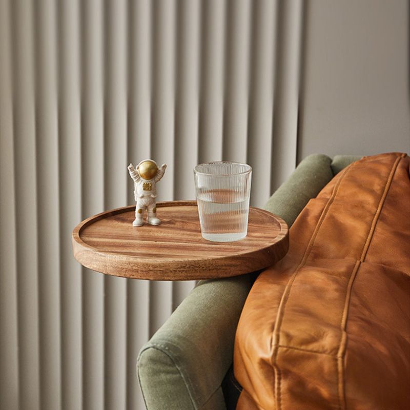 LoungeTray – Luxe Wooden Clip-On Armrest Table for Comfortable Relaxation