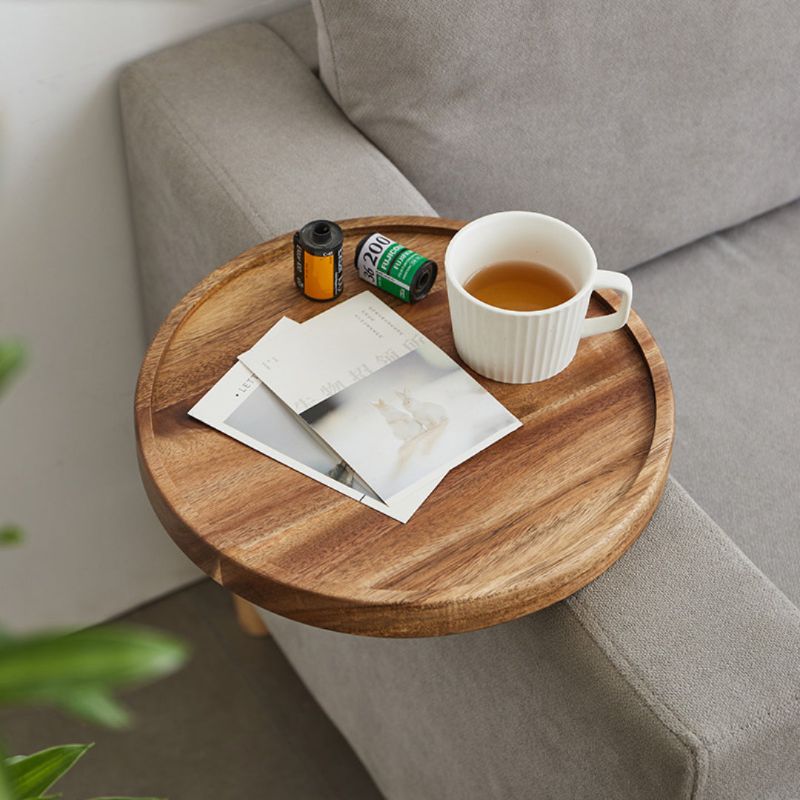 LoungeTray – Luxe Wooden Clip-On Armrest Table for Comfortable Relaxation