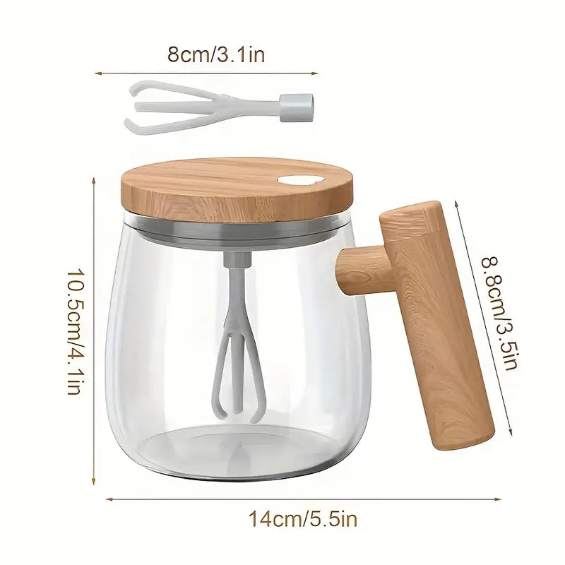 BrewEaseLuxe Self-Stirring Mug – For a Stylish and Smart Coffee Experience