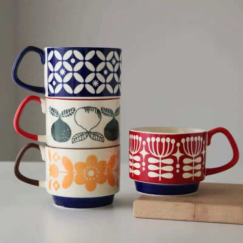 VivaRetro – Keramische Koffiekopjes met Iconisch Mid-Century Design