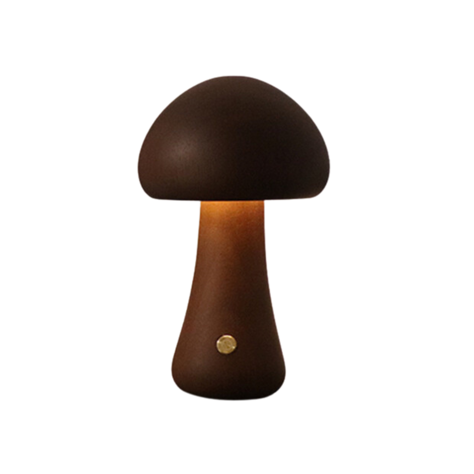 MushRoomGlow – Vintage Table Lamp with Wooden Design for a Cozy Atmosphere