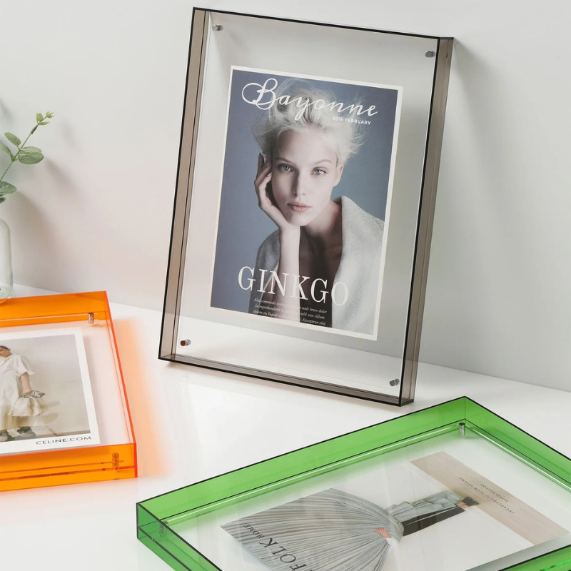 LumiFrame Elegant Acrylic Photo Frame – For a Colorful and Stylish Interior