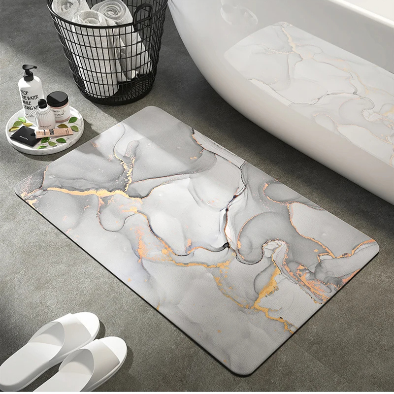 Marbellea Luxe Bath Mat – Elegant Design for a Stylish Spa Atmosphere