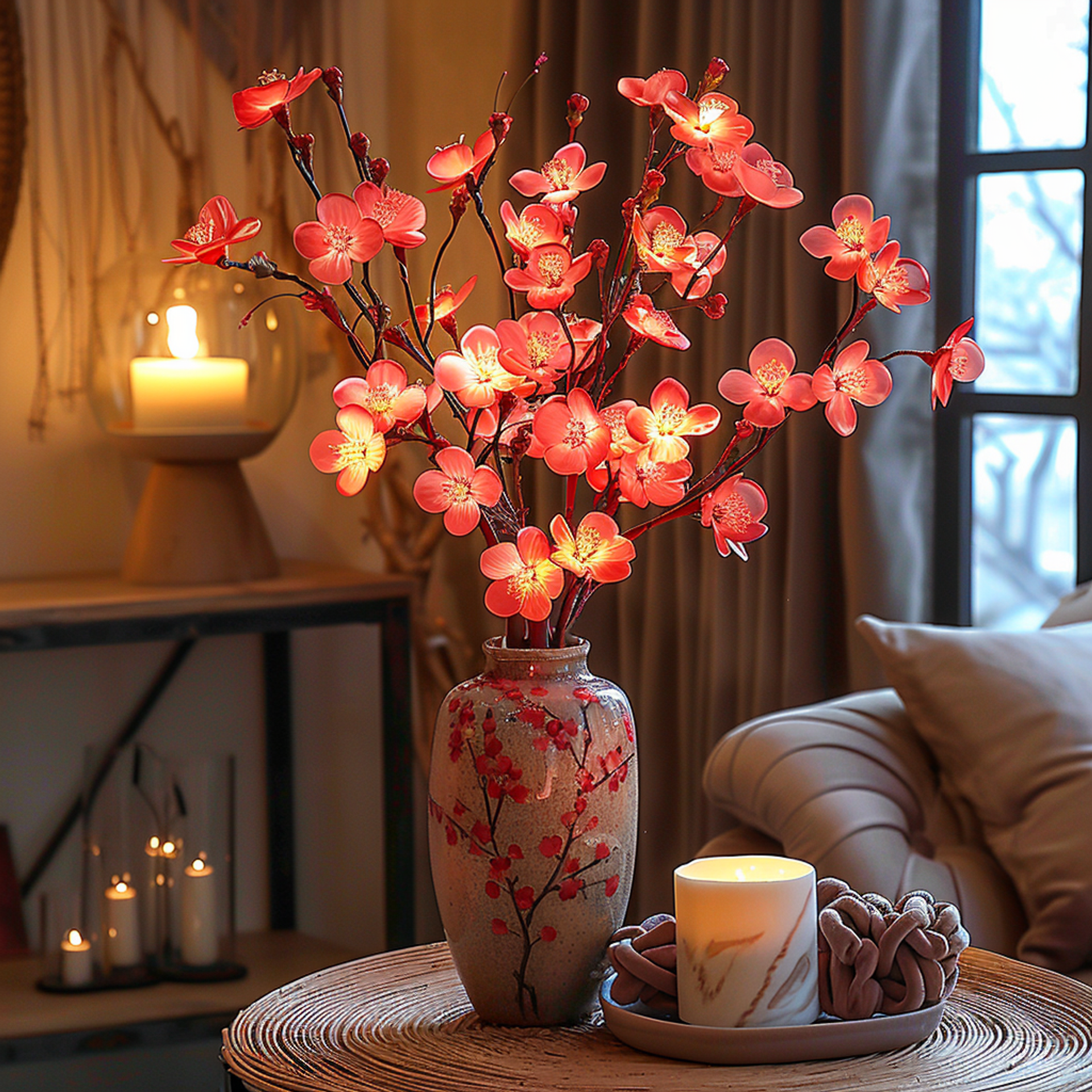 Fairy Light Olive Branch – Enchanting Lighting for a Warm Atmosphere