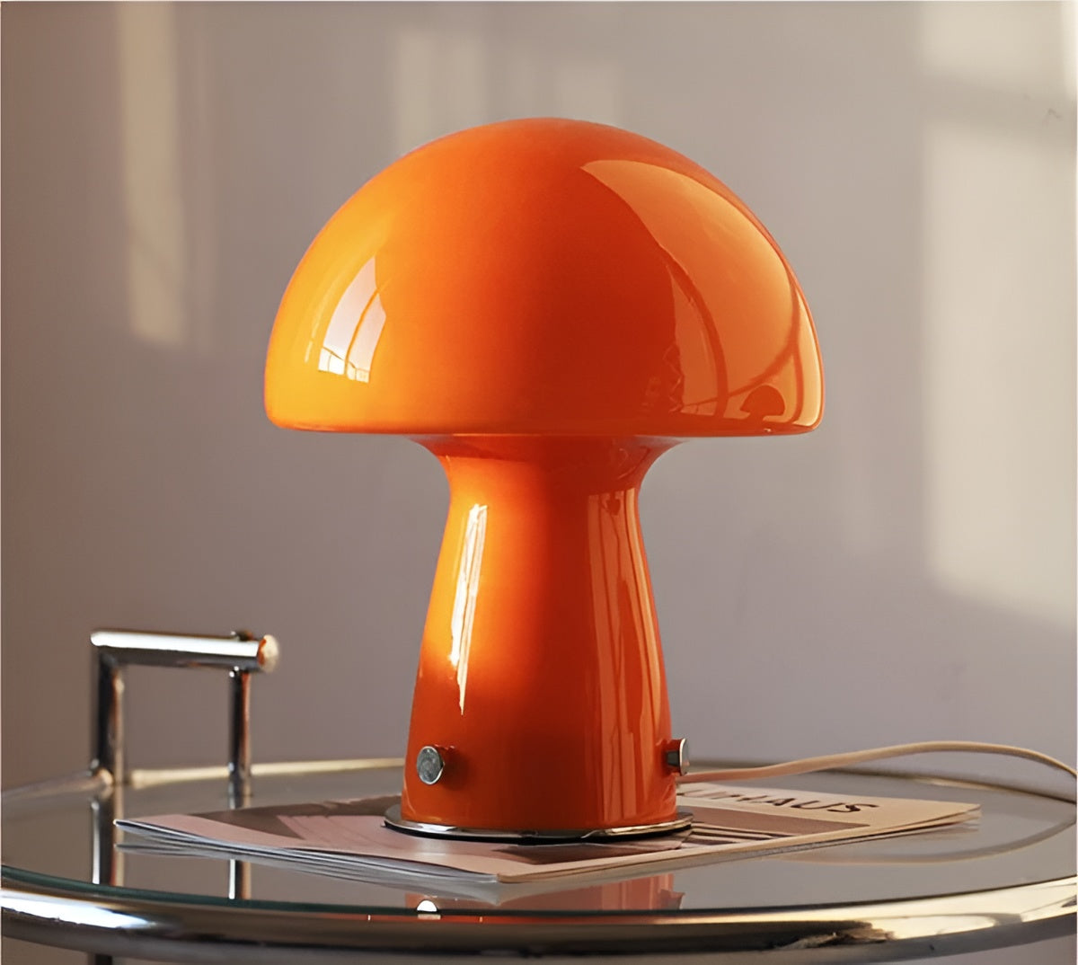 GlowMush – Scandinavian Table Lamp with Artistic Warmth
