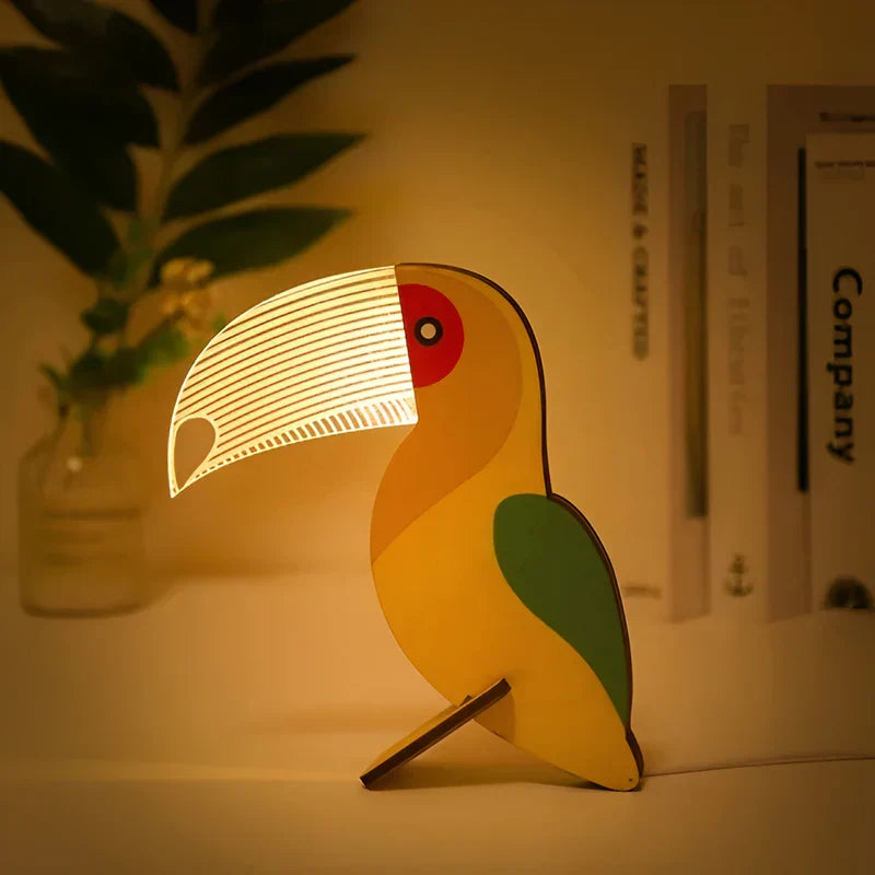 JungleGlow – Cute Table Lamp with Animal Design for an Enchanting Children's Room