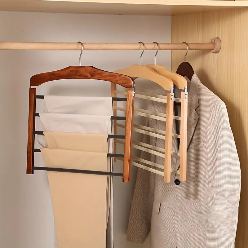 Luxury Hanger – Elegant Multi-Bar Clothes Hanger with Premium Finish
