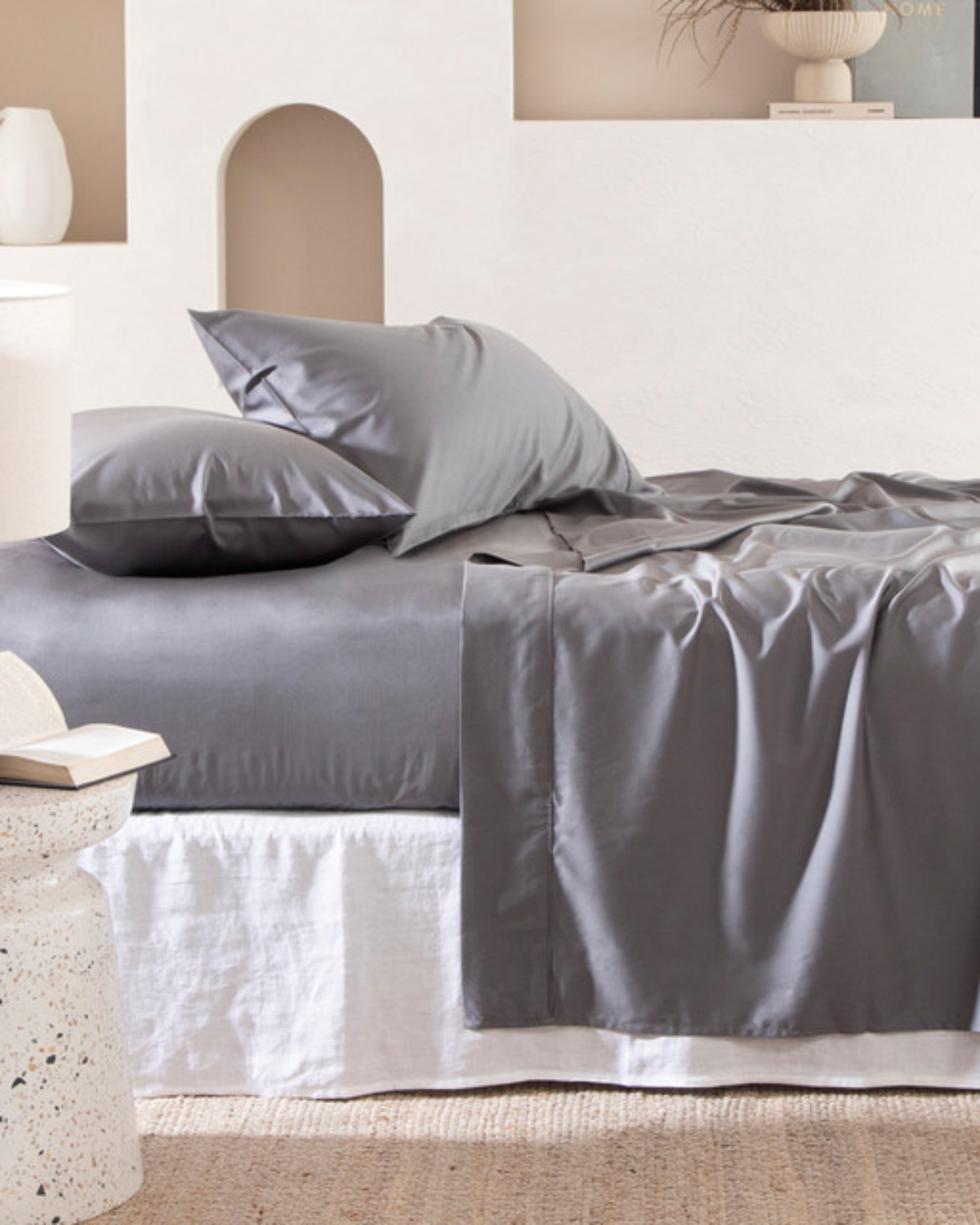 Luxe Collection – Elegance of Cotton Bedding Set made of 100% Long Staple Cotton for Ultimate Comfort