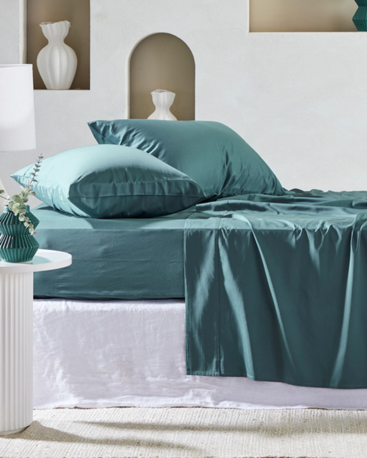 Luxe Collection – Elegance of Cotton Bedding Set made of 100% Long Staple Cotton for Ultimate Comfort