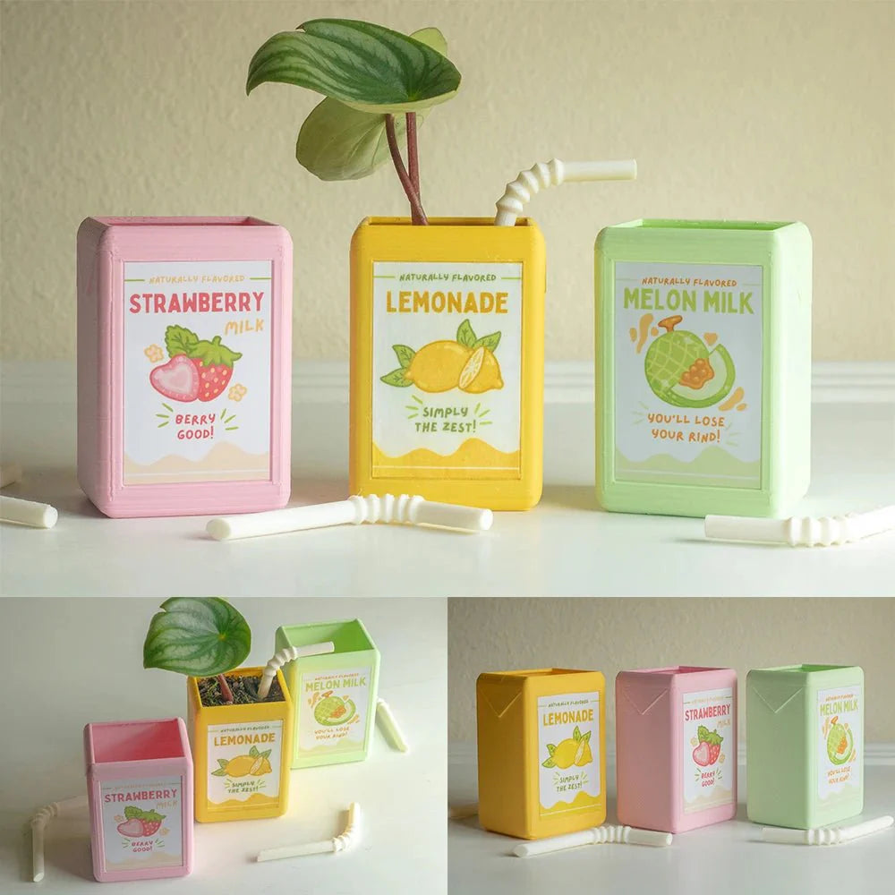 BloomJoy – Playful Plant Pot in Juice Design for a Unique Interior
