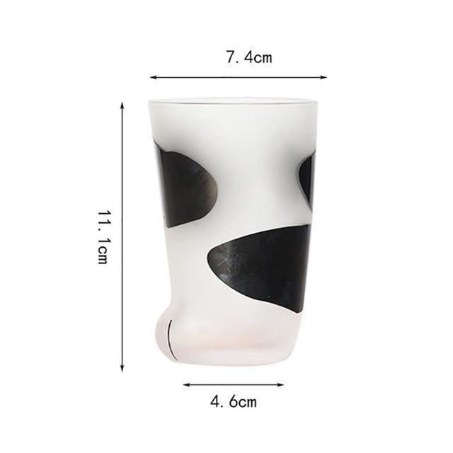 PurrGlass – Speelse Kattenpoot Beker van Warmtebestendig Glas